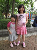 Met Kaylen in Quarry Bay Park on Mother's Day